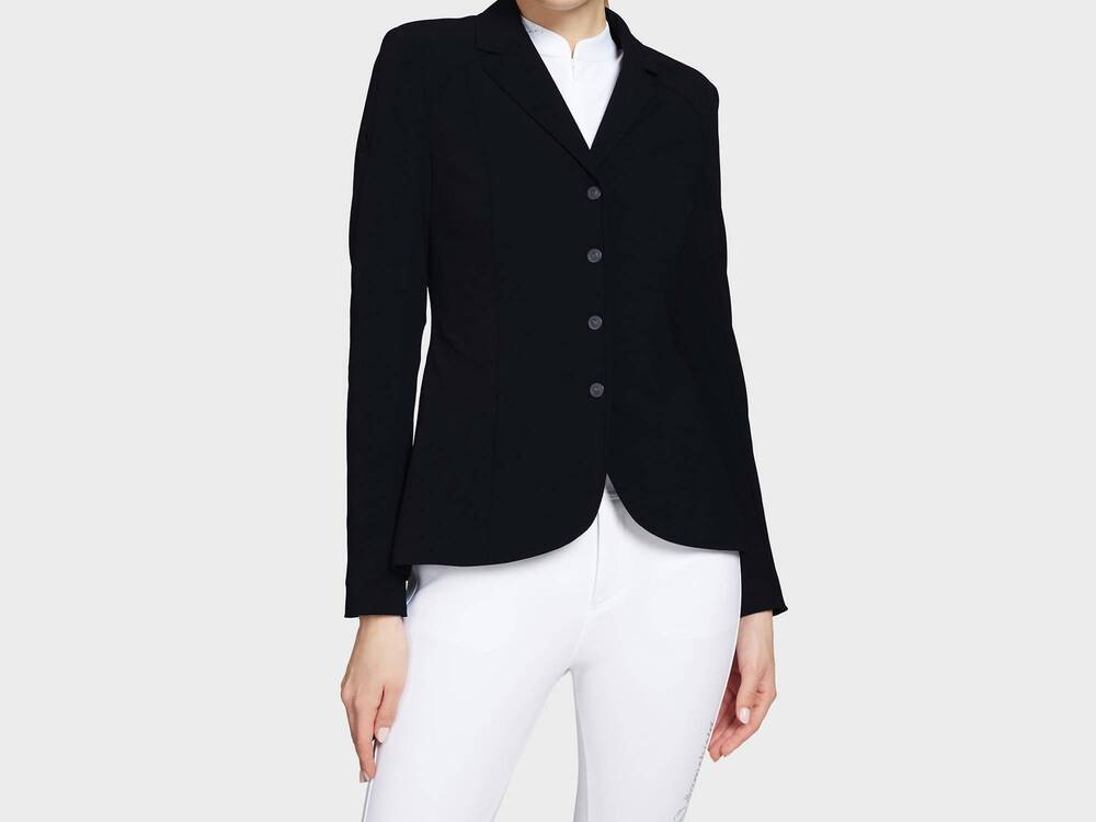 NEW SAMSHIELD olympe ultralight hunter show jacket in jet black